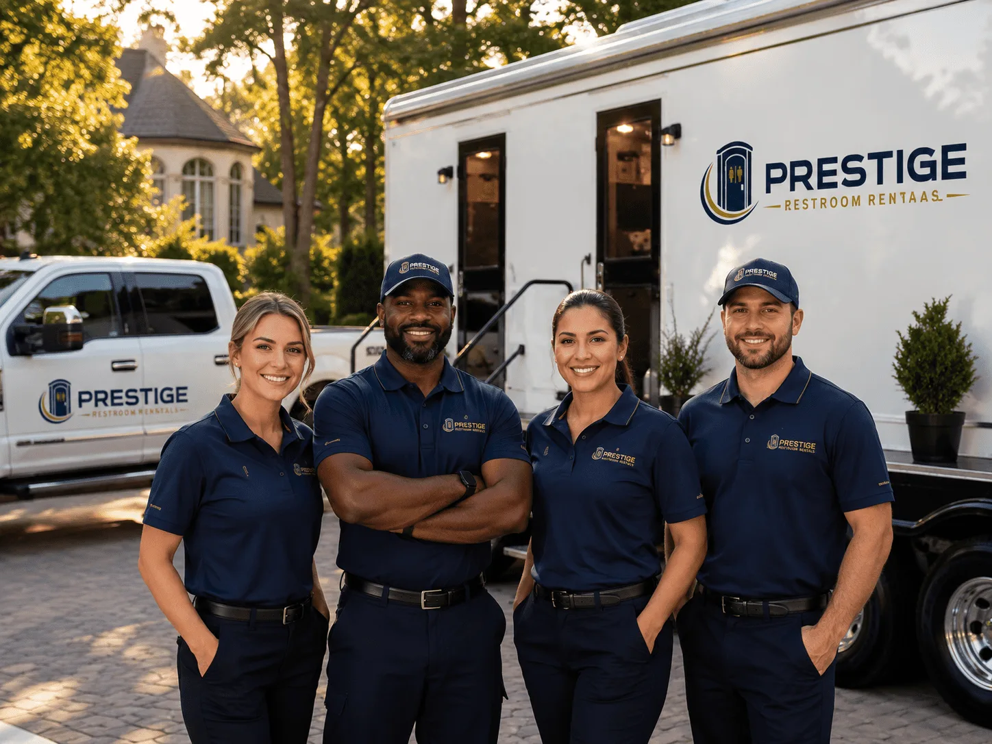 Trusted Luxury Portable Restrooms company in Dalton, WI
